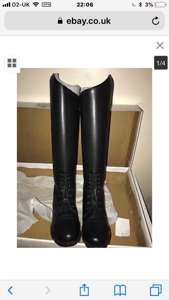 extra wide horse riding boots